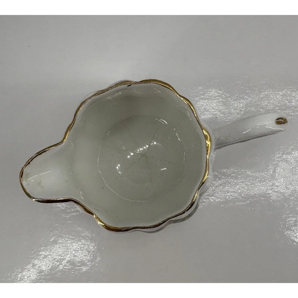 Vintage Royal Stuart Spencer Stevenson Bone China Creamer‎ Roses